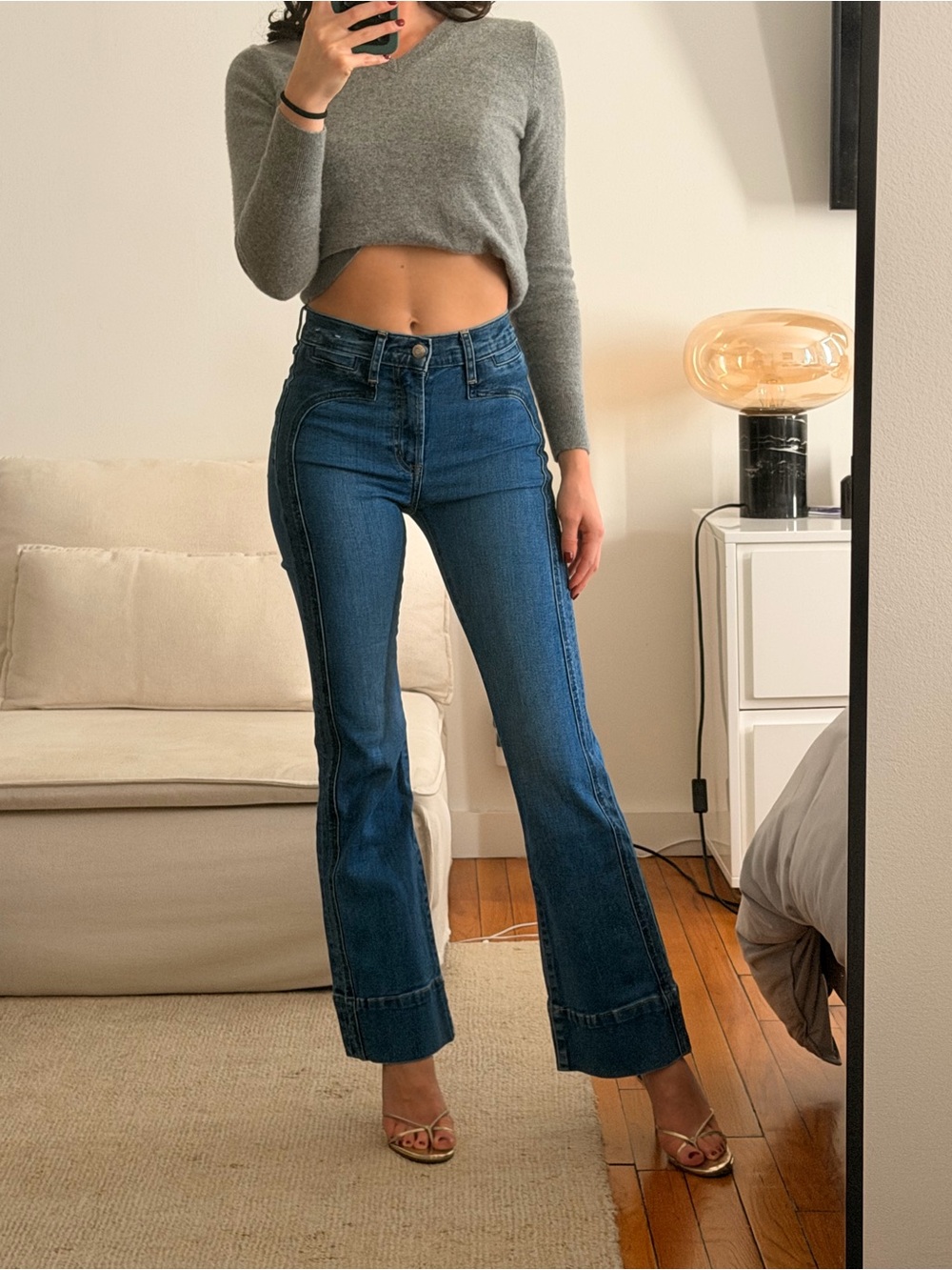 Gap Flare High Rise Jeans
